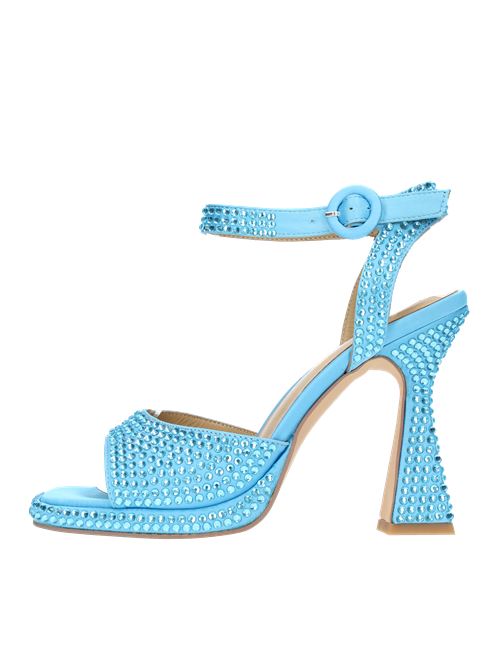 Sandali modello V23270 in raso e strass ALMA EN PENA | V23270TURCHESE